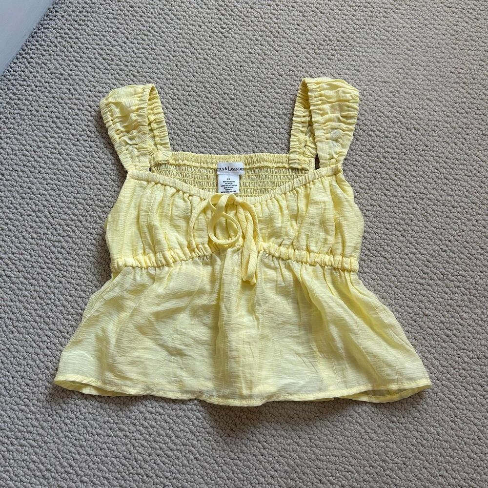 Lotus Women's Yellow Blouse